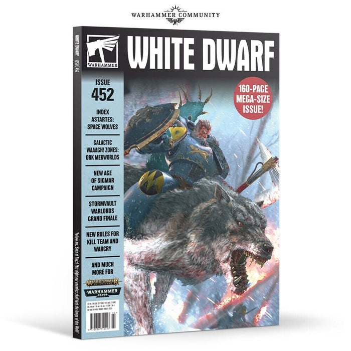 White Dwarf Magazine Issue 452 - Content, Articles, and More, March 2020