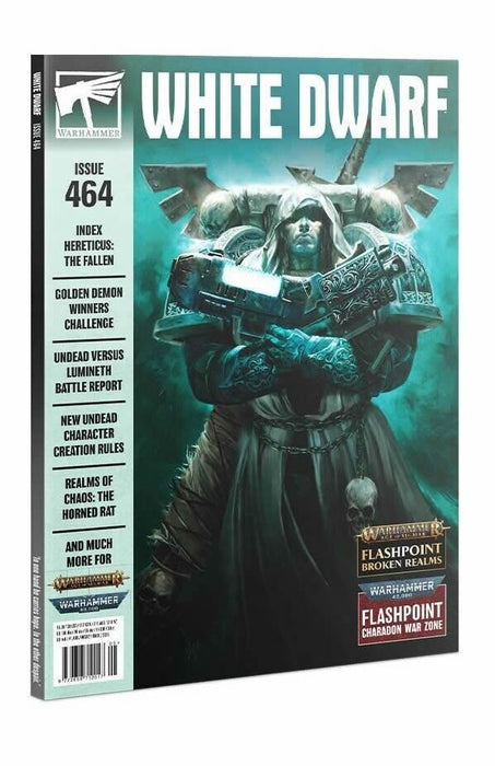 White Dwarf Magazine Issue 464 - Content, Articles, and More, May 2021