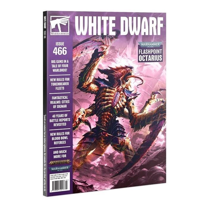 White Dwarf Magazine Issue 466 - Content, Articles, and More, JULY 2021