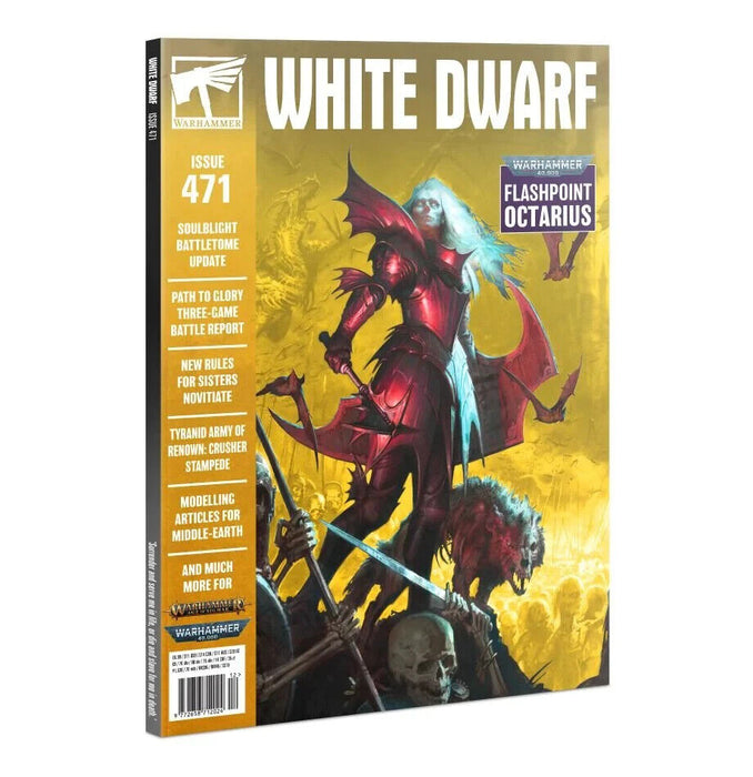 White Dwarf Magazine Issue 471 - Content, Articles, and More, December 2021