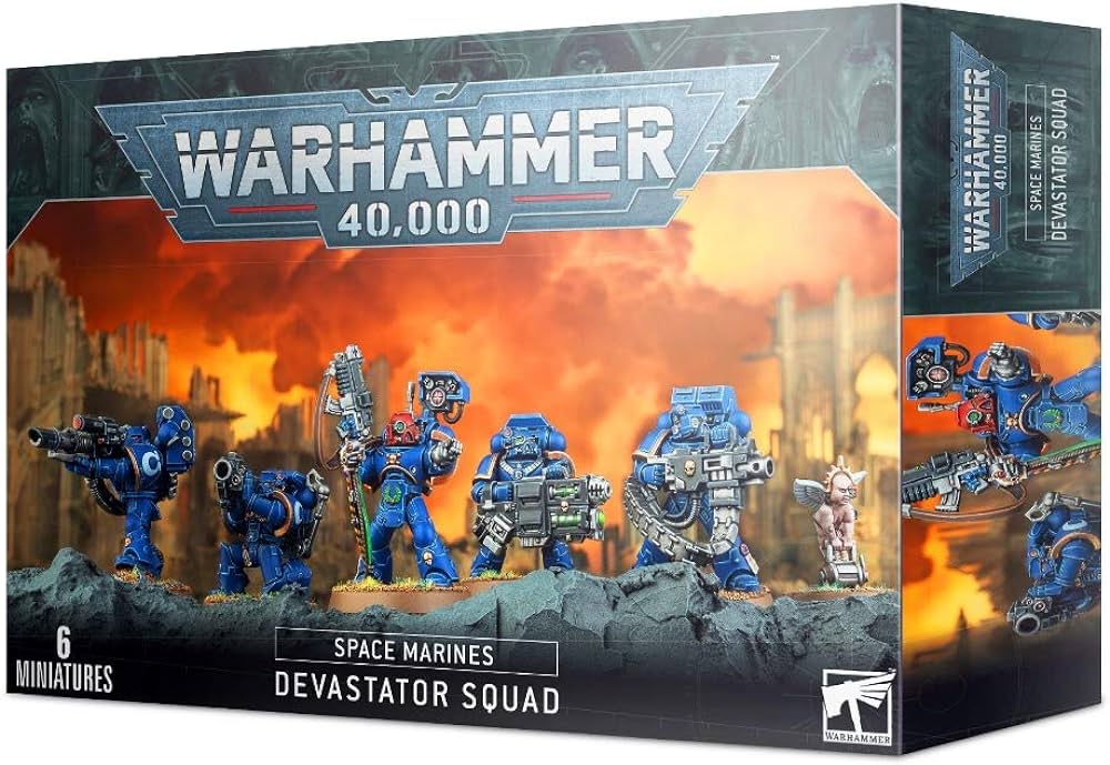 Warhammer 40,000: Space Marines - Devastator Squad