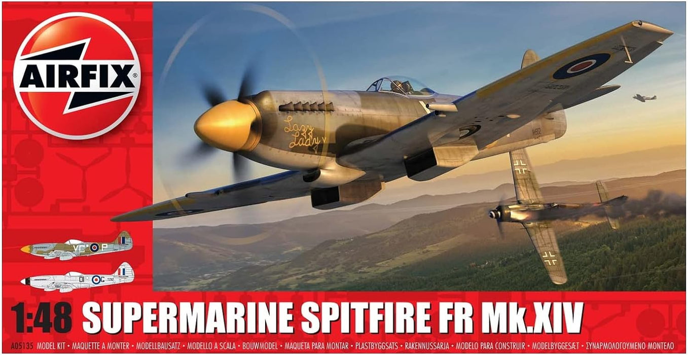 Airfix A05135 Supermarine Spitfire XIV - Classic WWII Fighter Model Kit