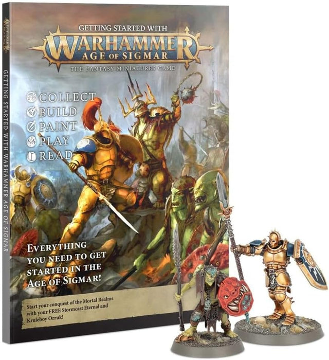 Warhammer Age of Sigmar Starter book Begin Your Epic Journey!