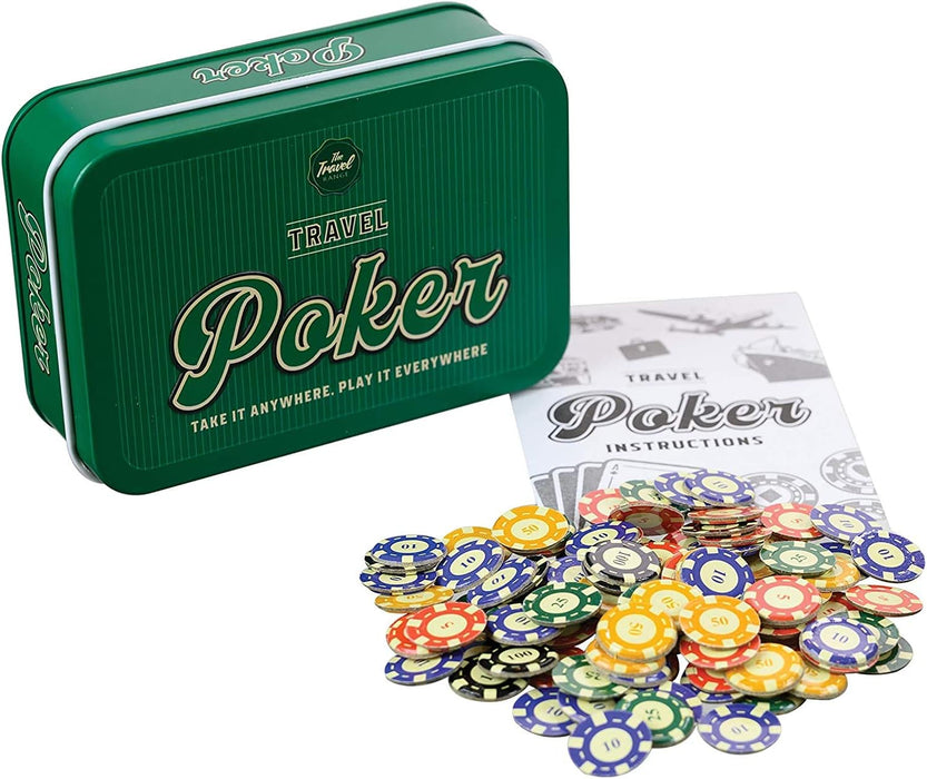 Travel Poker Funtime Portable Pocket-Sized Game Set