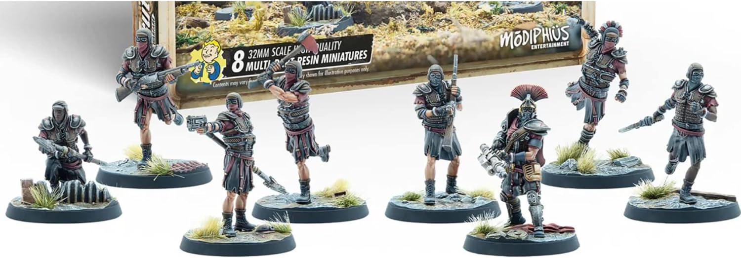 Lead Caesar's Legion to Victory with Fallout Wasteland Warfare Miniatures Set