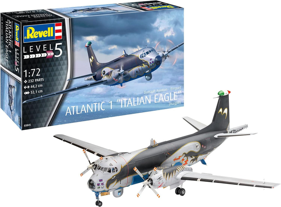 Revell Breguet Atlantic 1 Italian Eagle 1:72 Scale Model Kit