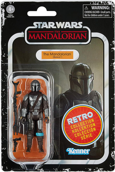 STAR WARS Retro Collection The Mandalorian (Beskar) Toy 3.75-Inch