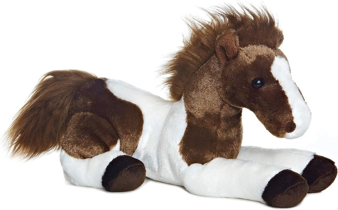 Aurora, 31477, Flopsie Horse Tola, 12In, Soft Toy, Brown and White