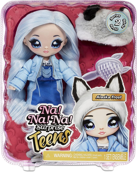 Na! Na! Na! Surprise Teens Fashion Doll - Collectable Wolf Inspired with Blue Hair