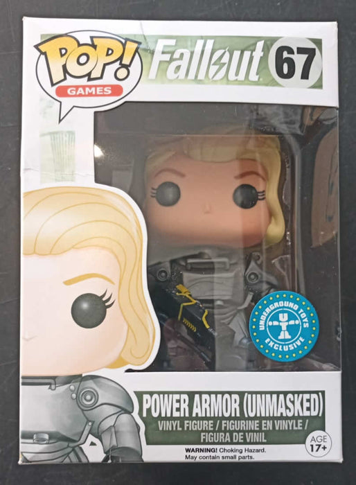 Fallout - Female Power Armor Unmasked 3.75" Pop Vinyl Figure