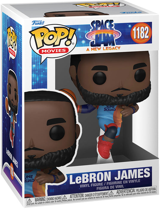 Funko POP! Movies: Space Jam 1182 - LeBron James - (Leaping) - Collectable Vinyl