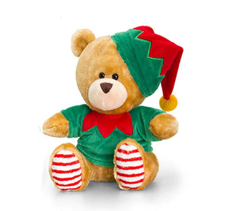 Festive Flair Keel Pipp Bear Soft Toy for Holiday Cheer