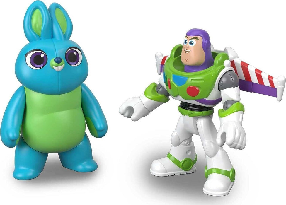 Bunny & Buzz Lightyear Toy Story 4 Imaginext Figures - Disney Pixar Set junior