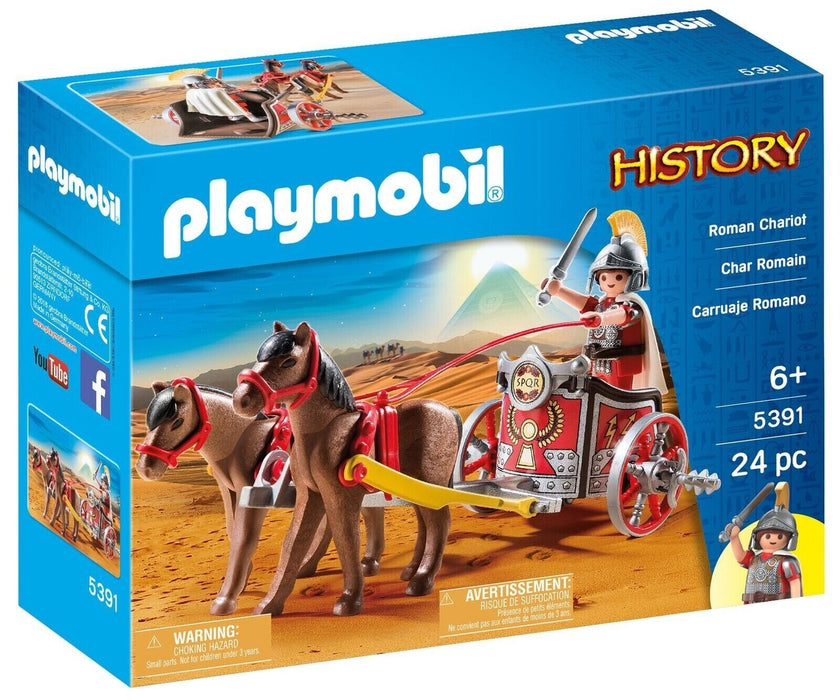 Playmobil 5391 Roman Chariot Playset