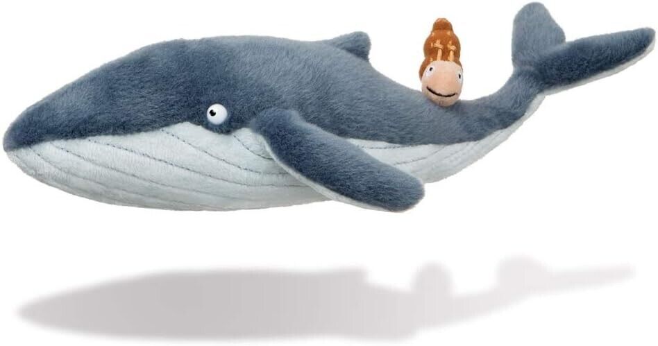 Aurora The Snail And The Whale Plush Cuddly Soft Toys - Perfect for Kids