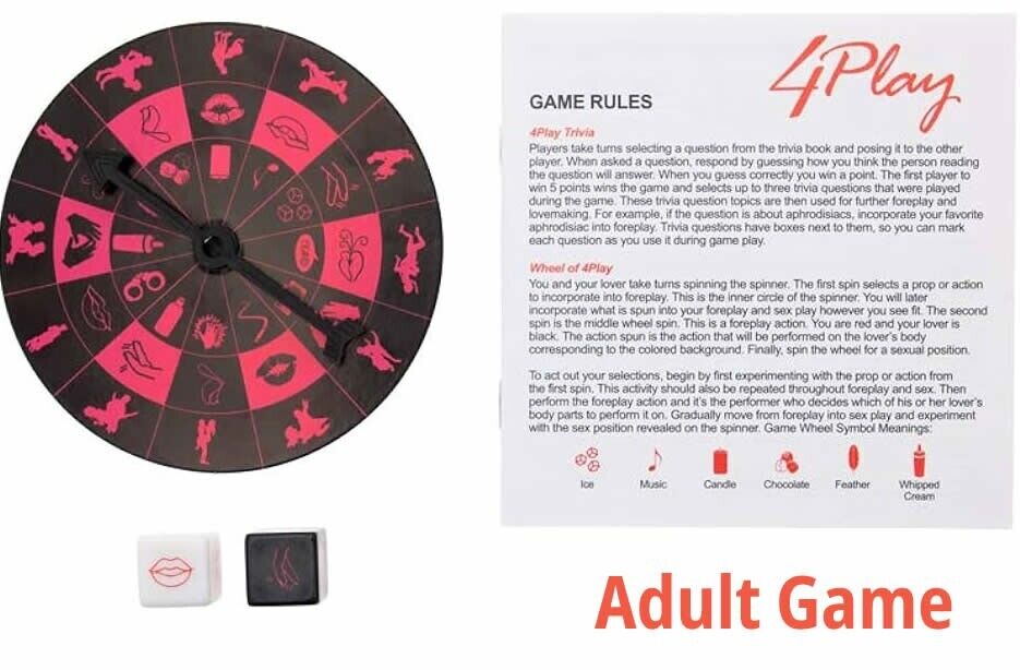 The Perfect Gift: Unleash 4 Games in 1 to Ignite Passionate Adult Fun