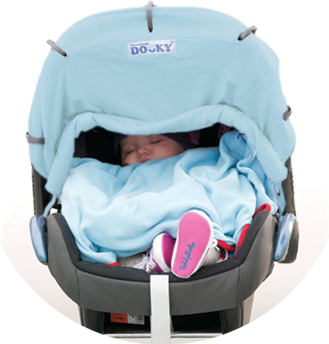 Dooky Carseat Sunshade Ultimate Sun Protection for Your Baby's Car Seat junior