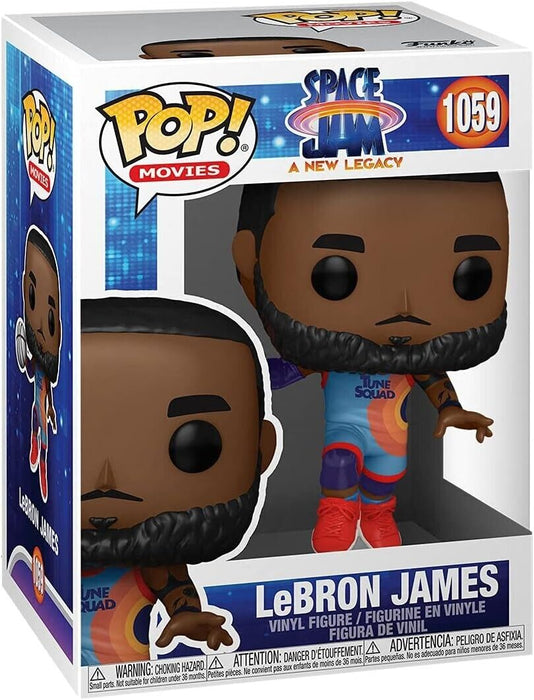 Funko POP! Movies: Space Jam 1059 - LeBron James - (Leaping) - Collectable Vinyl