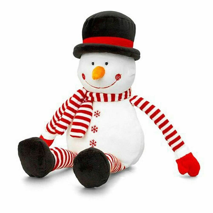 Keel 22cm Snowman with Scarf & Hat Cuddly Soft Toy