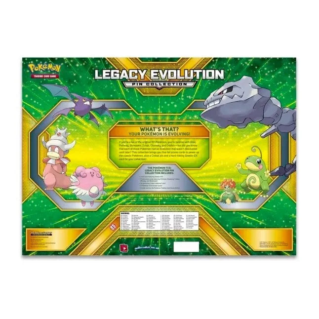 Pokémon Legacy Evolution Cards TCG Pin Collection Unleash Your Power IV