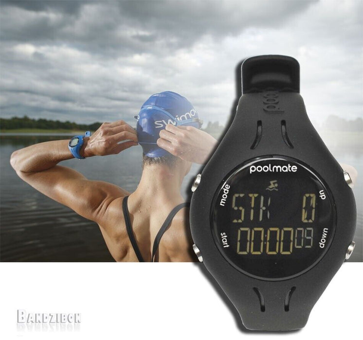 Simovate Swimovate Poolmate 2 Swimming Water Sports Lap Counter Tracker Watch B ...