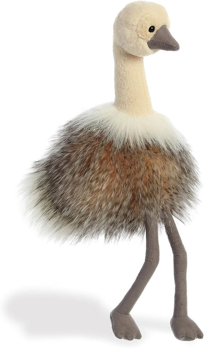 Aurora Luxe Boutique: Sadira Ostrich 12In Brown Soft Toy
