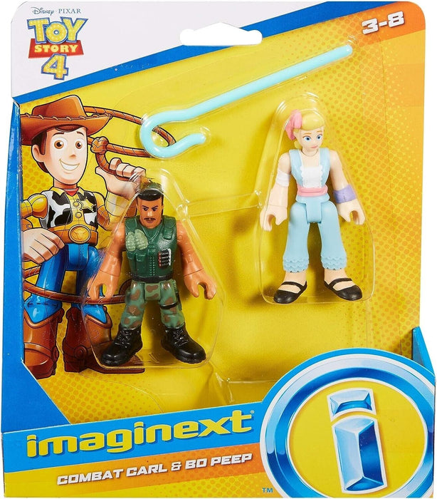 Toy Story Disney Pixar Set - Bo Peep & Combat Carl Mini-Figures junior
