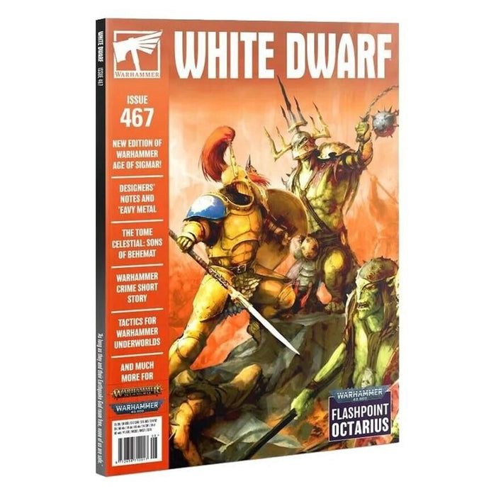 White Dwarf Magazine Issue 467 - Content, Articles Aug 2021