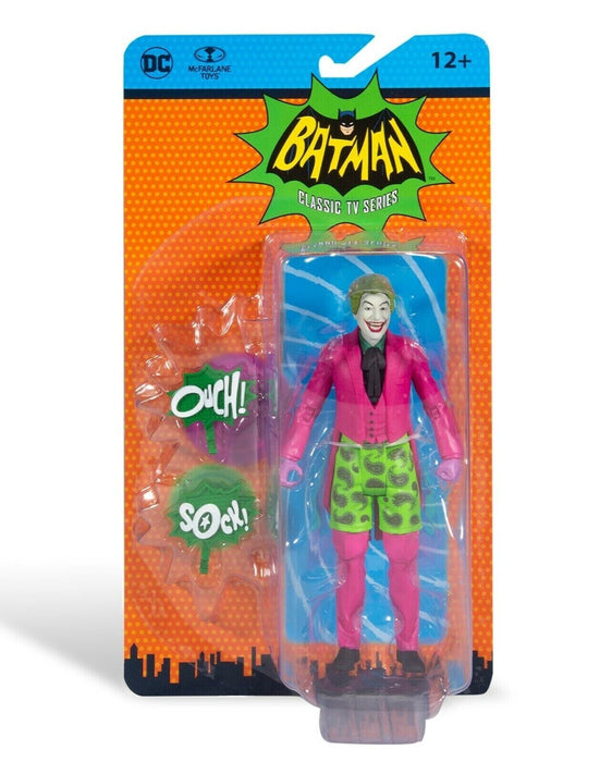 McFarlane DC Retro Batman 66 Classic TV Series - Joker in Swim Shorts Figure