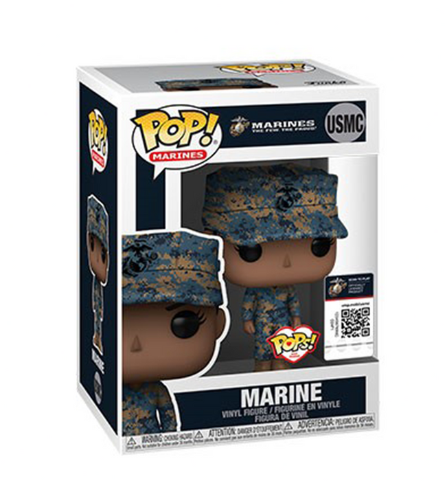 Funko Pop! Military: Marine Female - A Army Collectible Action Figure USMC