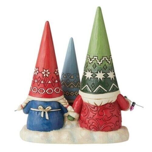 Heartwood Creek Christmas Gnome Family Figurine