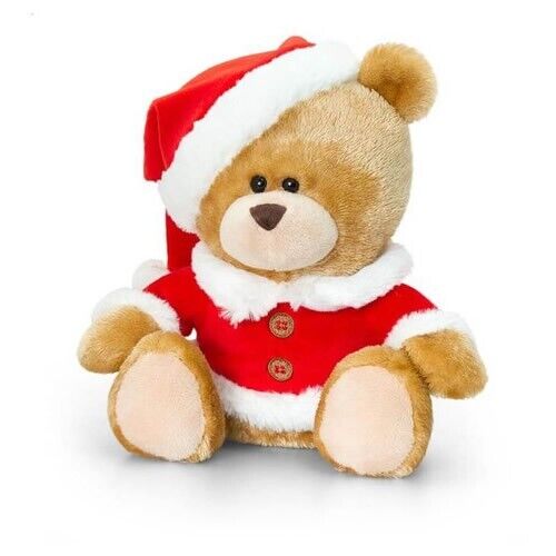 Keel Christmas Pipp the Bear Santa Soft Toy