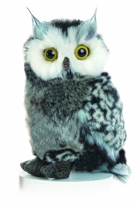 🦉Captivating 9-Inch Great Horned Owl Plush Toy - Perfect for Nature Lovers!