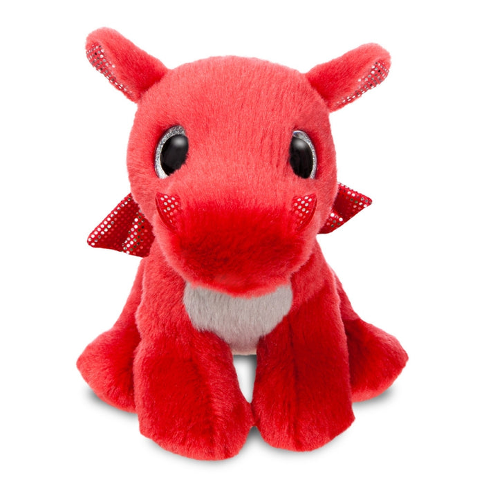 Sparkle Tales: Flame Dragon Soft Toy (Red) 🔥