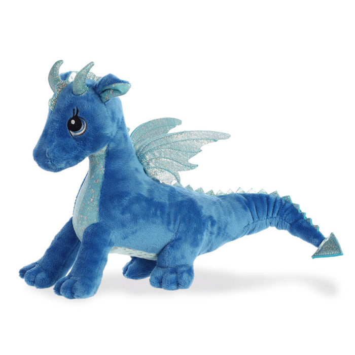 Enchanting Indigo Blue Dragon - Sparkle Tales by Aurora