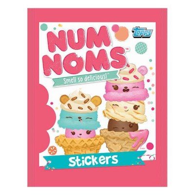 Unleash the Fun with Topps Num Noms Sticker Packs - Packs of Joyful Delights