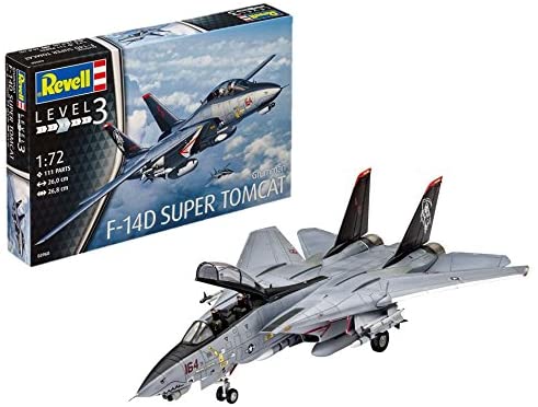 Experience the Power of the F-14D Super Tomcat Model Kit | Revell 1:44