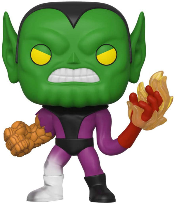 Unleash Your Marvel Fandom with Funko POP! Fantastic Four - Super-Skrull Collectible Toy