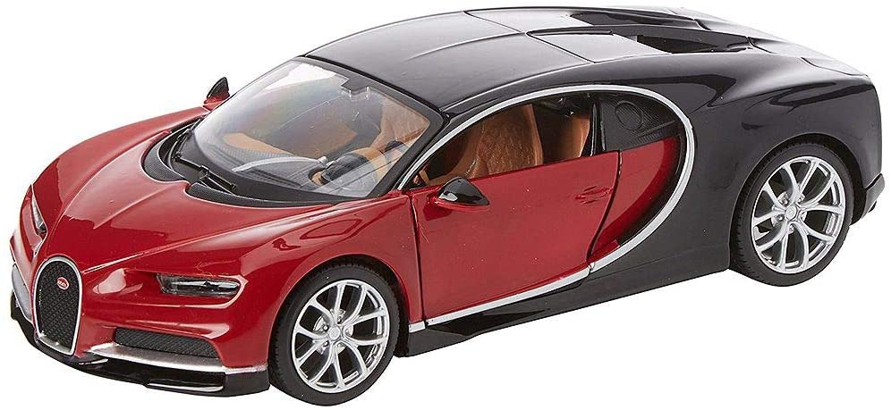 Maisto Bugatti Chiron 1:24 Scale Model Kit - Build Your Dream Supercar!