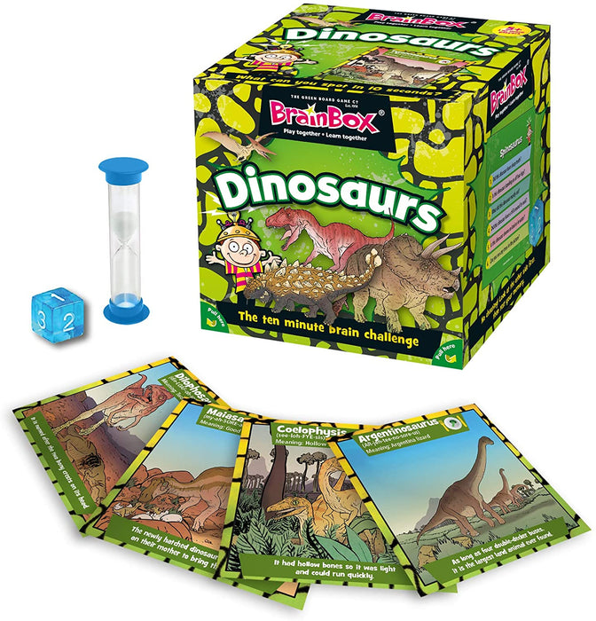Discover the Jurassic World - Brainbox Dinosaurs Game