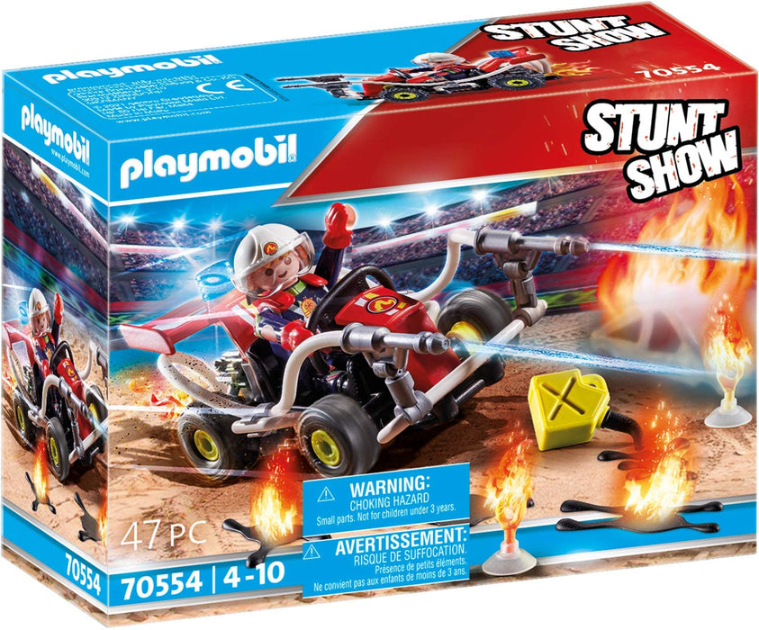 PLAYMOBIL Stuntshow 70554 Fire Brigade Card