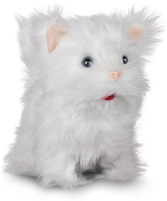 Tobar 28774 Cute Kitten Toy - White - Adorable and Playful Plush Companion