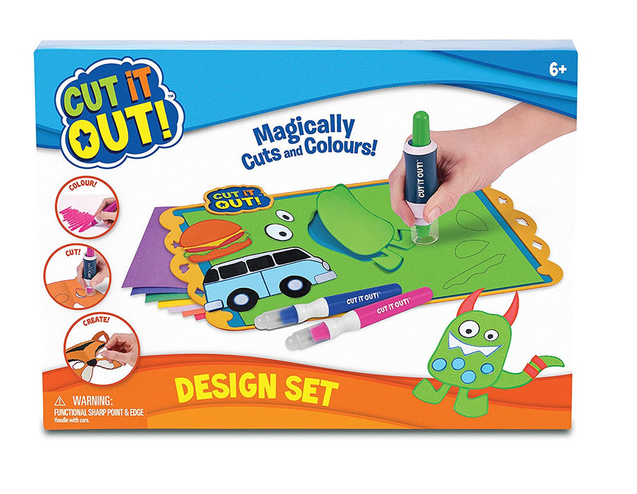 Unleash Your Creativity with the Amazing Cut it Out Design Craft Set!
