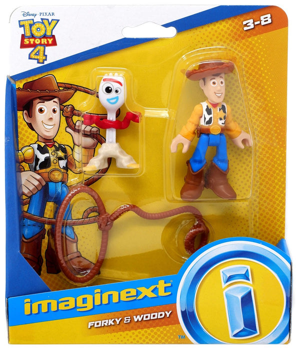 Imaginext Disney Pixar Toy Story 4 Woody & Forky - Create Magical Adventures!