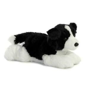 Flopsie - Border Collie Soft Toy - Black and White